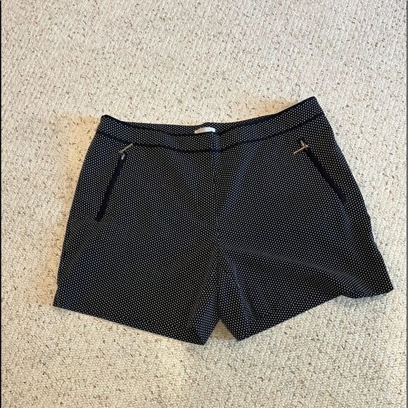 H&M Navy & white polka dot shorts Size 14 - NWOT - Picture 2 of 9